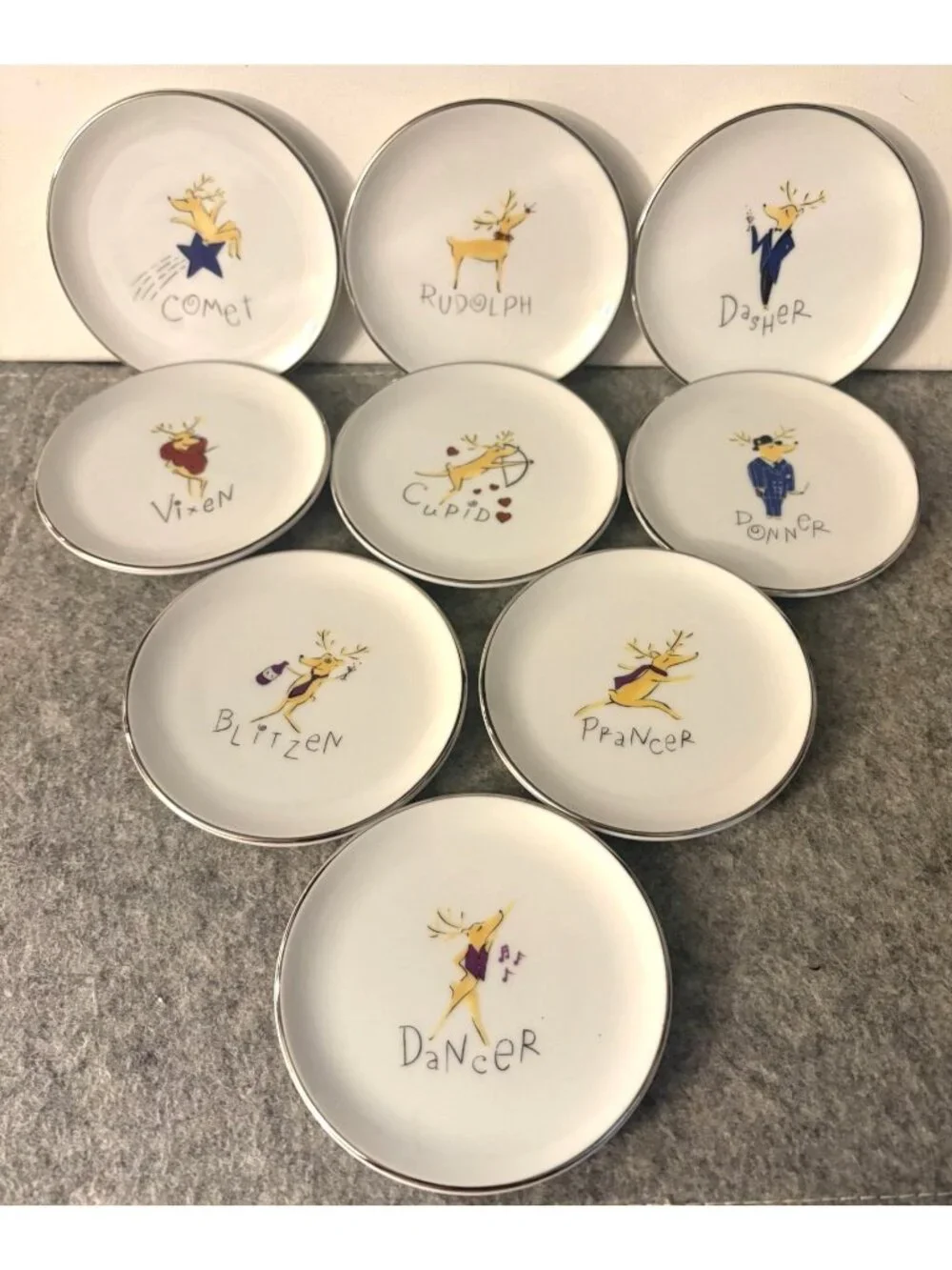 Set of 9 Tiny Reindeer 4